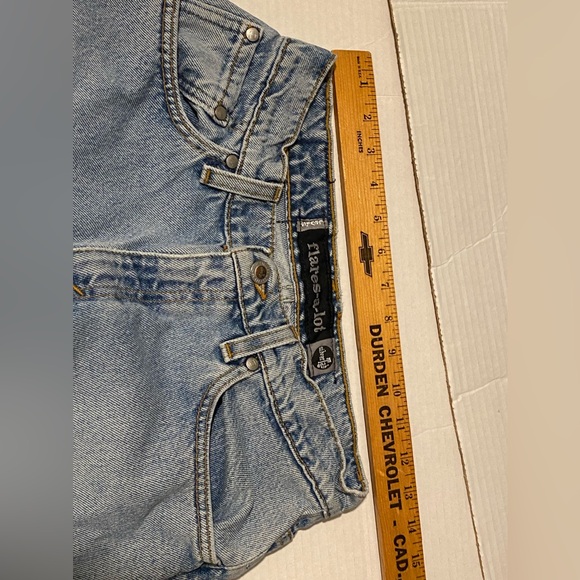 Levi’s Silvertab size 9 jr M VTG Flares a Lot USA - Picture 3 of 12